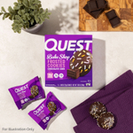 Quest Nutrition, Bake Shop, глазированное печенье, шоколадный торт, 8 печенья по 25 г (0,88 унции)