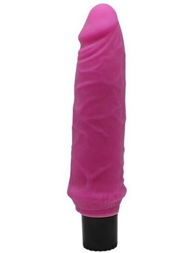 Реалистичный вибратор UltraSkin Vibro Realistic (Цвет: розовый)