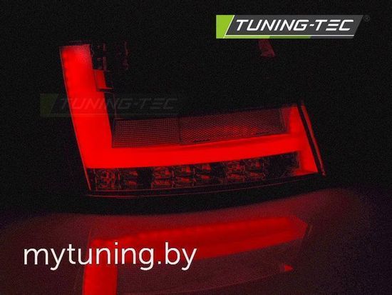 Задние фонари RED WHITE LED BAR для Audi A6 C6