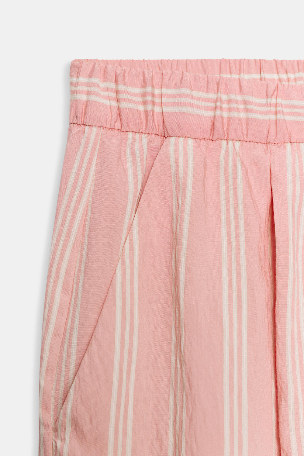БРЮКИ-БАЛЛОНЫ В ПОЛОСКУ — ZW COLLECTION — ZARA