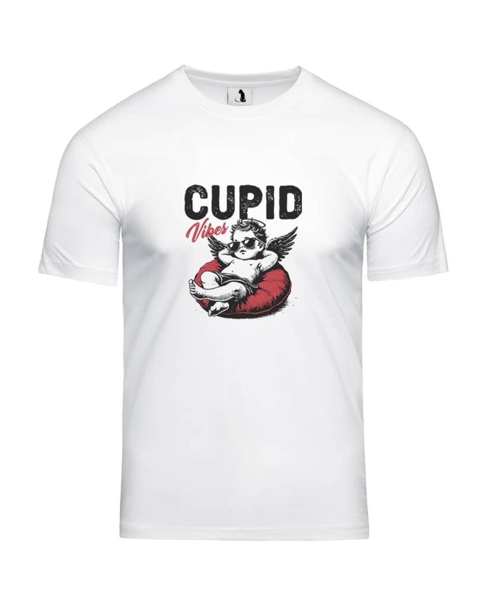 Футболка с ангелочком Cupid vibes