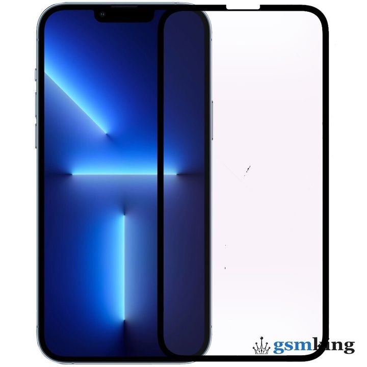 Tempered Glass 3D Full Cover for iPhone 15 Pro Max Black