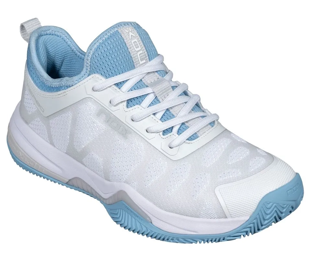 Женские кросовки для Padel NOX Nerbo - white/dusk blue