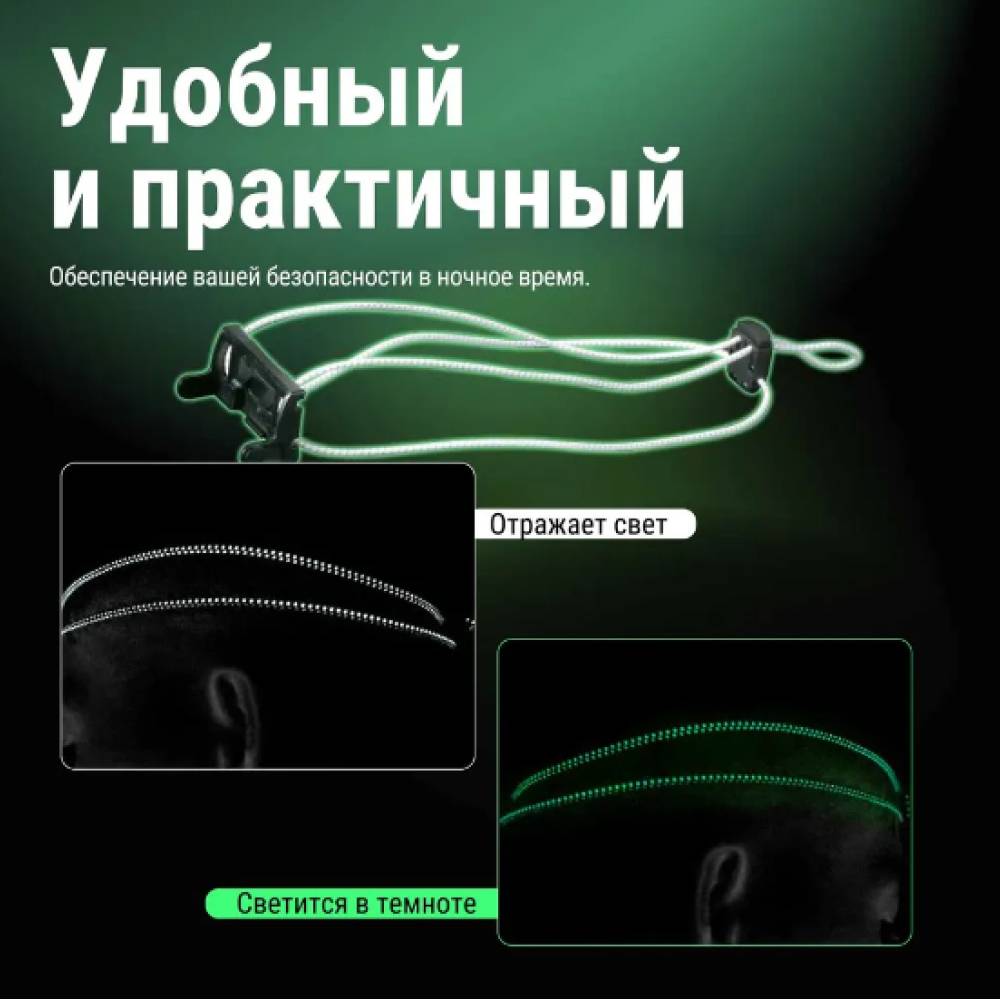 Фонарь налобный Nitecore NU21 360 люмен сверхлегкий 44г дальность 58м