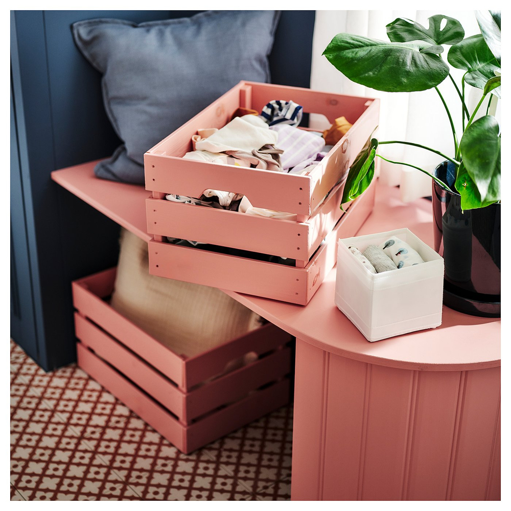 IKEA KNAGGLIG  (ИКЕА КНАГГЛИГ)  -  Ящик - сосна 46x31x25 см