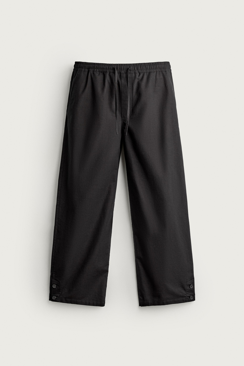 БРЮКИ RELAXED FIT С ПУГОВИЦАМИ — ZARA