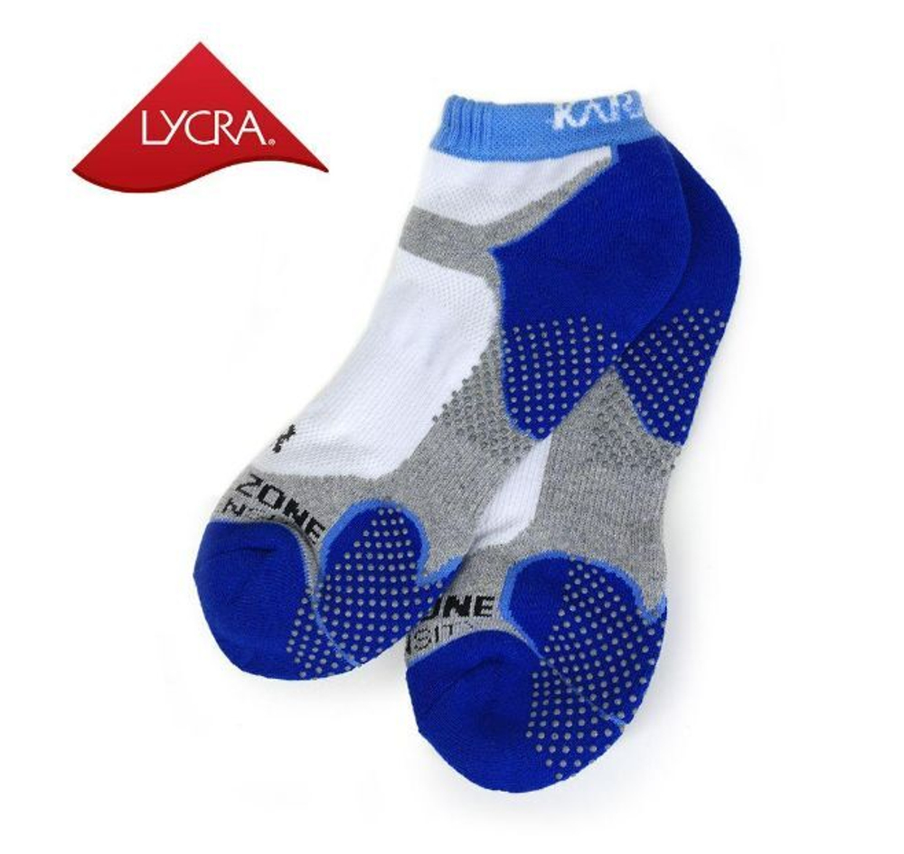 Karakal X4 SPORTS Trainer Socks X1 SIZE UK 7 - 13 Black/Yellow