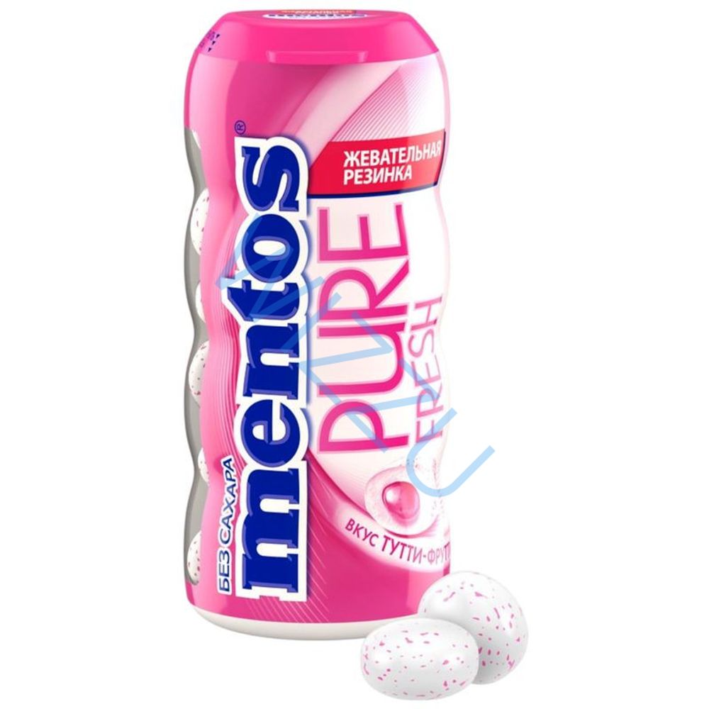 Жевательная резинка Pure Fresh Тутти фрутти Mentos, 30 г