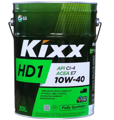 Масло моторное KIXX DX7 CI-4/E7 10W-40 20 л L2061P20R1