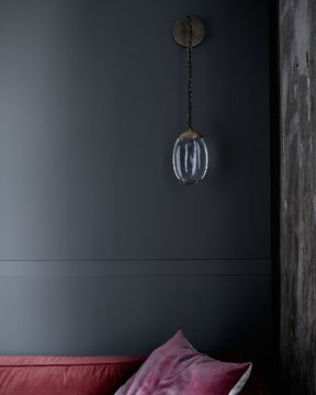 Wall lamp celestial pebble single