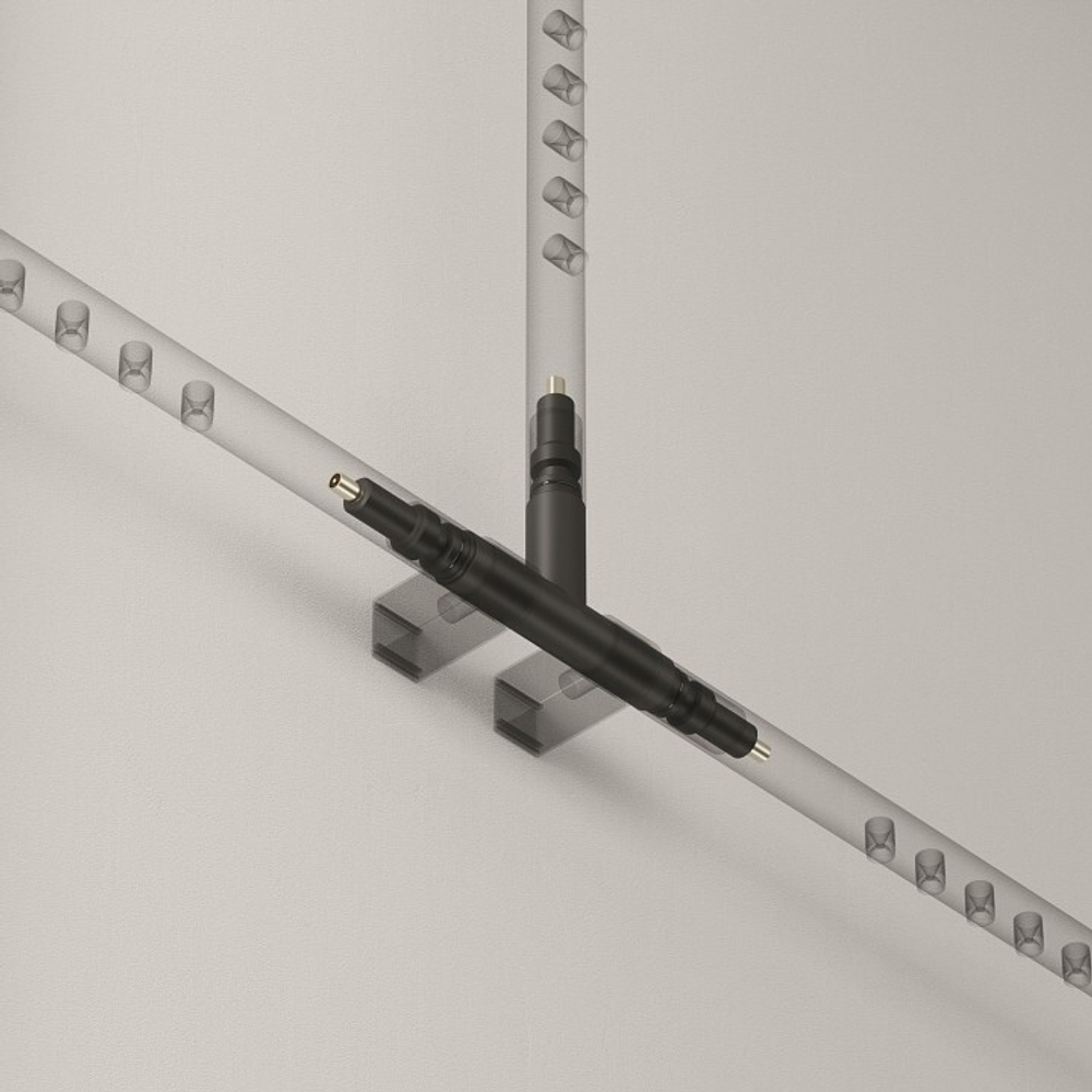 Соединитель T-образный для модульных светильников Maytoni Accessories for system Axity CA007TC-B