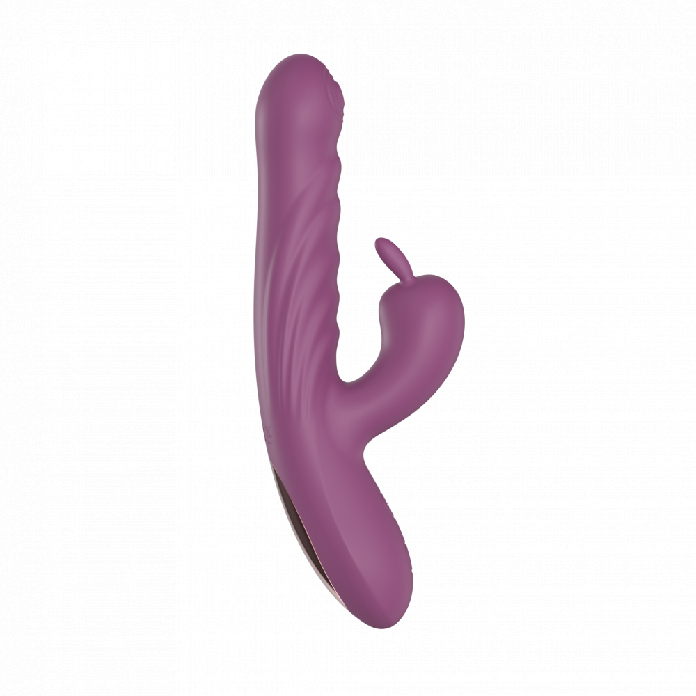 Secwell Вибратор с эффектом фрикций 10F Purple -- SW3027P