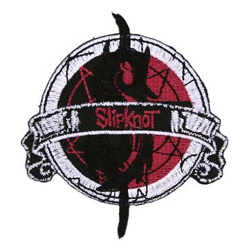 Нашивка Slipknot круглая (081)