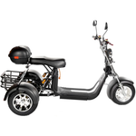 Электроскутер трехколесный CITYCOCO GT X11 TRIKE Серебристый