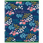 Тетрадь А5, 96 л., BRAUBERG, скоба, клетка, глянцевая ламинация, "Wild Flowers", 404429, 5шт