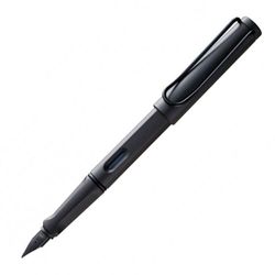 Ручка перьевая 0E2 safari Steel Black с пером M (4038794)