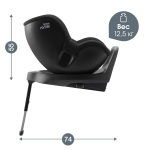 Автокресло Britax Roemer Dualfix Plus (0-18 кг), Space Black