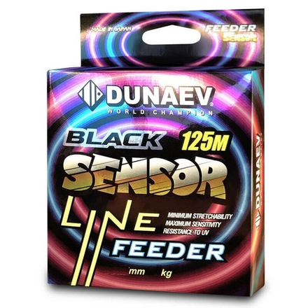 Леска Dunaev Black Sensor 0.285мм 125м