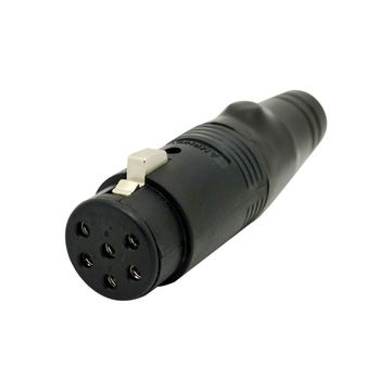 Amphenol AP-6-11 - Кабельный разъем EP, штекер, точеные контакты, металлический корпус