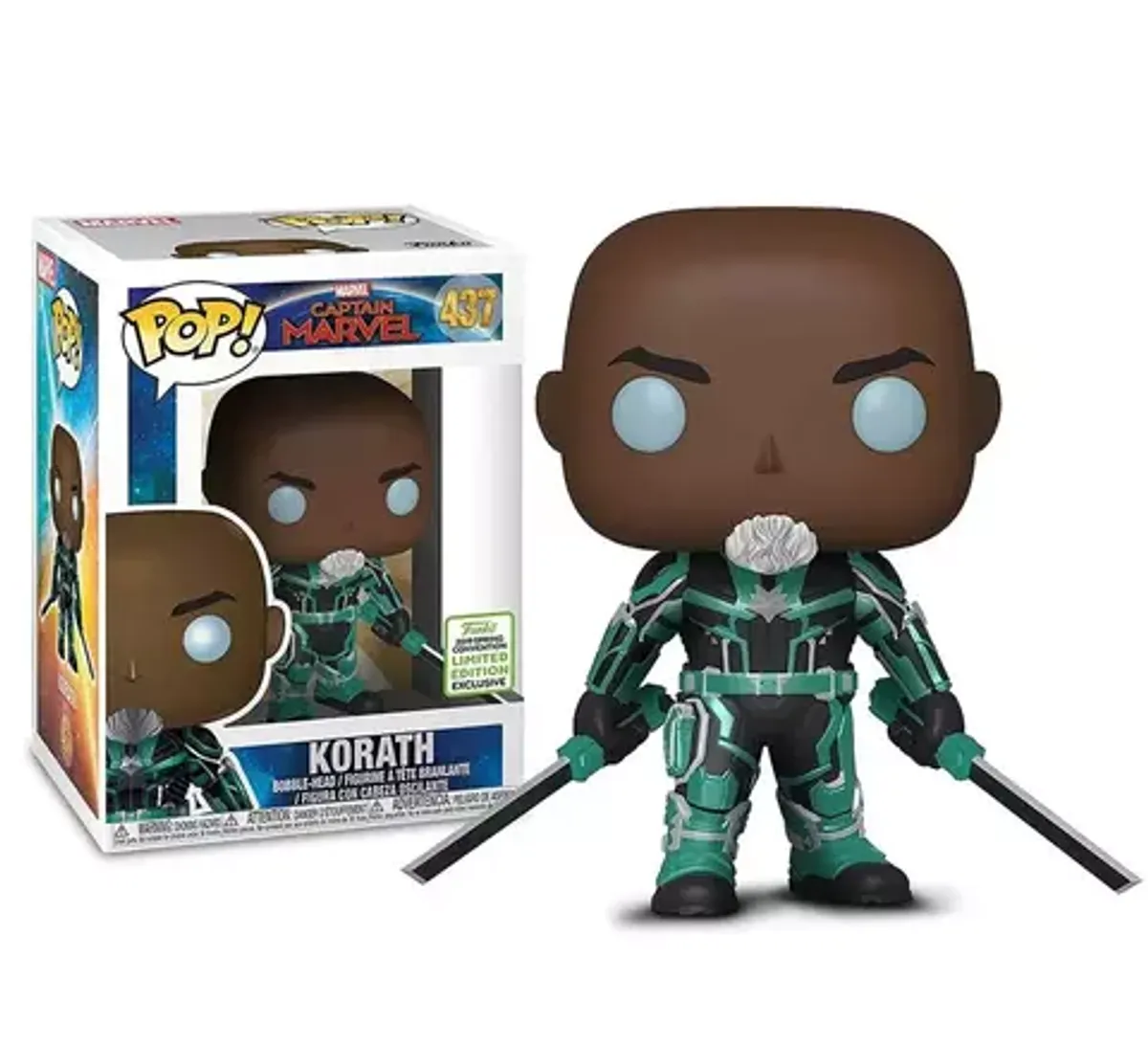 Funko POP! Marvel. Captain Marvel: Korath (Funkon 2019 Exc) (437)