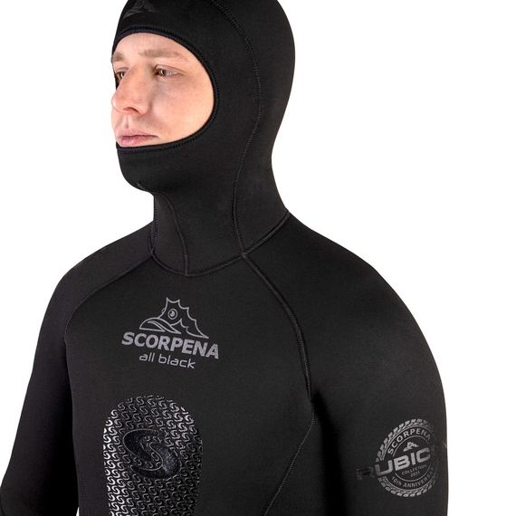 Гидрокостюм Scorpena AllBlack 7 мм