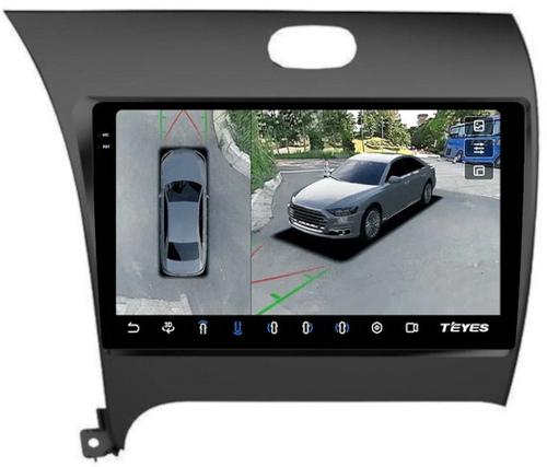 Магнитола для KIA Cerato 3 2013-2019 - Teyes CC3-2K-360 на Android 10, Быстрая, 2K QLED, CarPlay, 4G SIM-слот, 4 камеры в комплекте