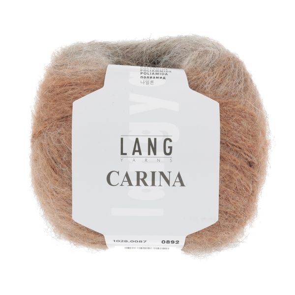 Пряжа Lang Yarns (Ланг Ярнс) Carina / уп.10 мот. по 50 г, 150 м, col. 0712
