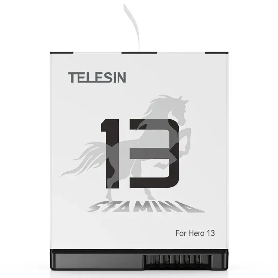 Аккумулятор для GoPro Hero 13 Telesin Stamina 1950mAh Enduro морозостойкий