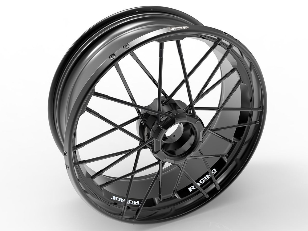 D-X-RBSB R6.00X17 54 PIN TITANIUM REAR SPORT WHEEL