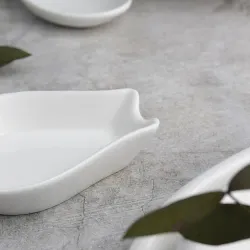 Подставка для ложки 7,6*5,5 см h1,9 см фуршетная белый фарфор NEW P.L. Proff Cuisine [6]