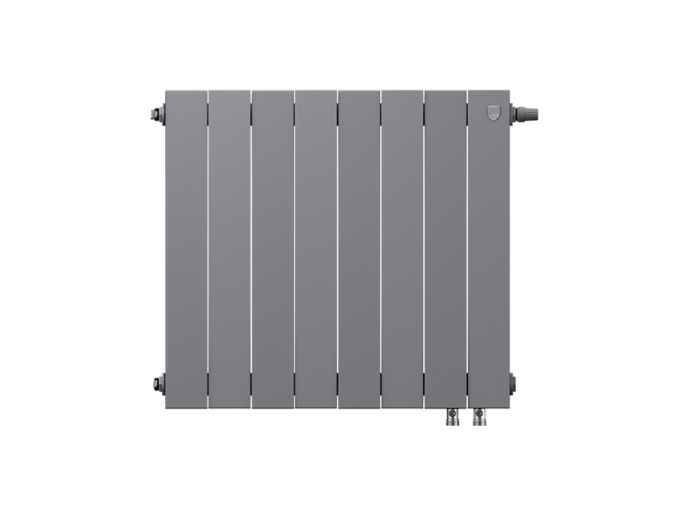 Радиатор Royal Thermo PianoForte 500 /Silver Satin - 8 секц. VDR