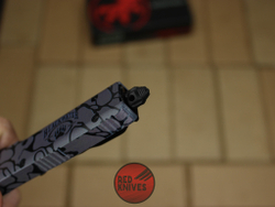 Нож Microtech Ultratech T/E - Blackwater, танто клинок + запчасти + запчасти RK-405