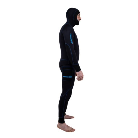 Гидрокостюм AquaTeam Hunter Pro 9 мм черный