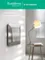 Рамка пластиковая на 1 пост Systeme Electric AtlasDesign Air Сталь ATN220901