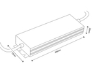 Блок питания для светодиодных лент TPW, 250 W Влагозащитный, 24 V, MTPW-250-24