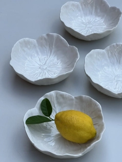 Чаша Cabbage бежевая (12 см)