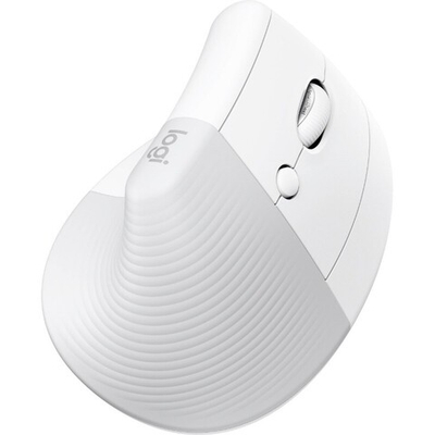 Мышь Logitech Lift Vertical Ergonomic, Off-white (беспроводная 2.4 GHz, Bluetooth)