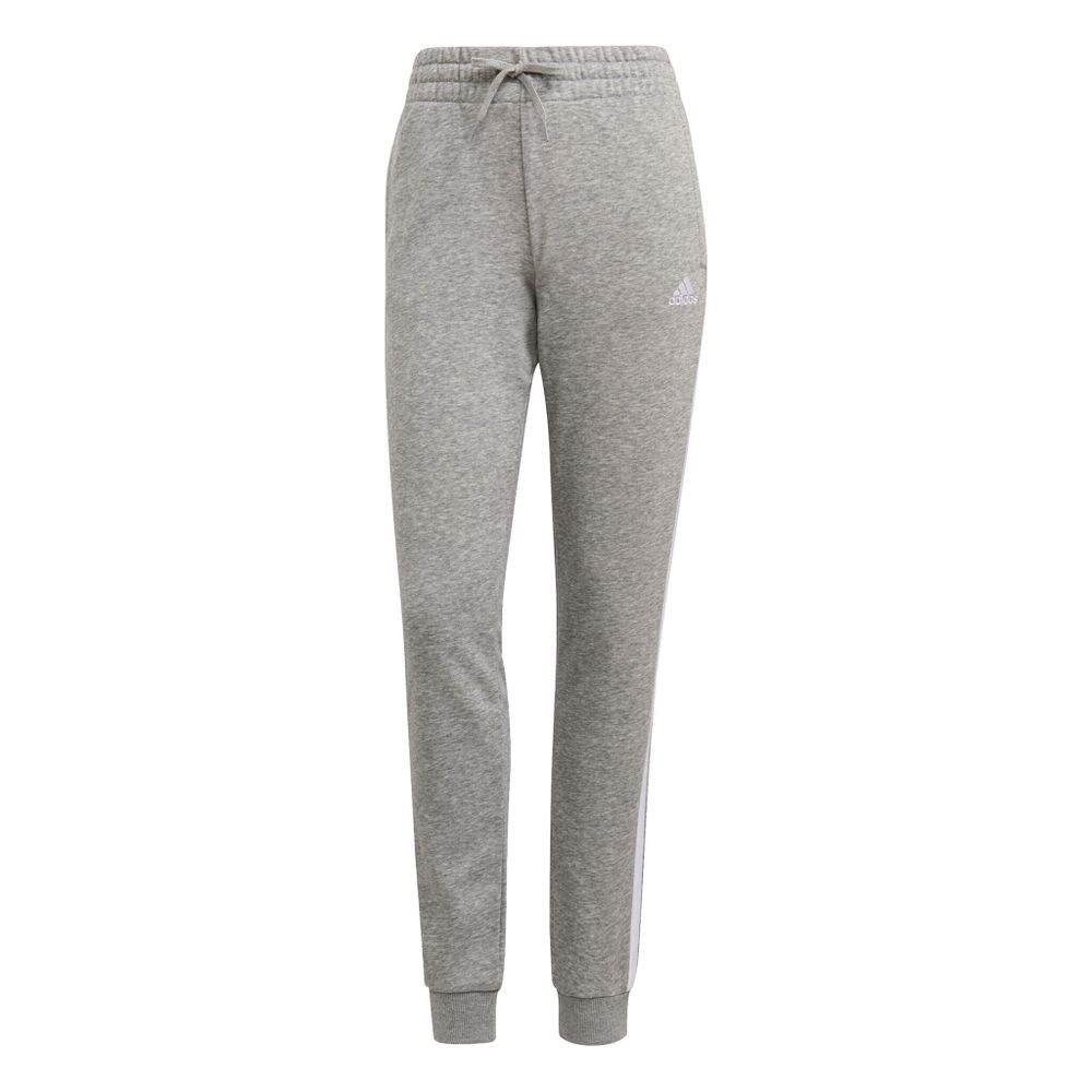 Женские теннисные брюки adidas 3 Stripes French Terry Training Pants Women - Lightgrey