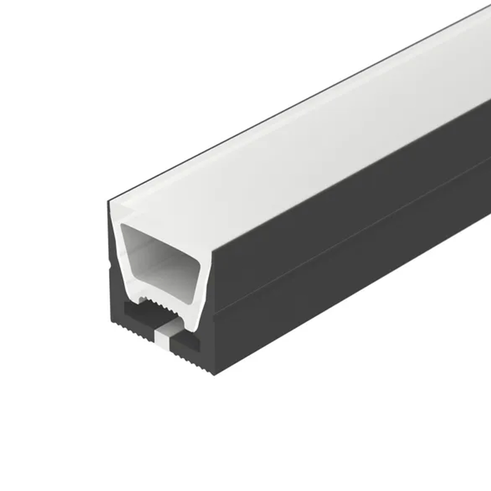 Силиконовый профиль WPH-FLEX-1616-TOP-S11-5m BLACK (Arlight, Силикон) 045759