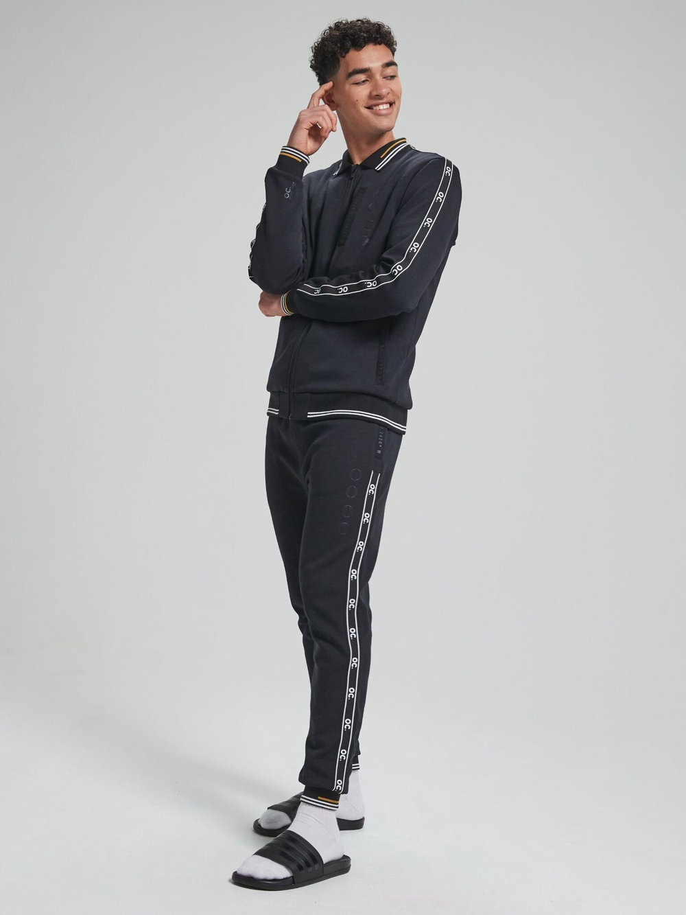 Олимпийка ORIGINAL CREATOR TRACK ZIP JACKET, Черный