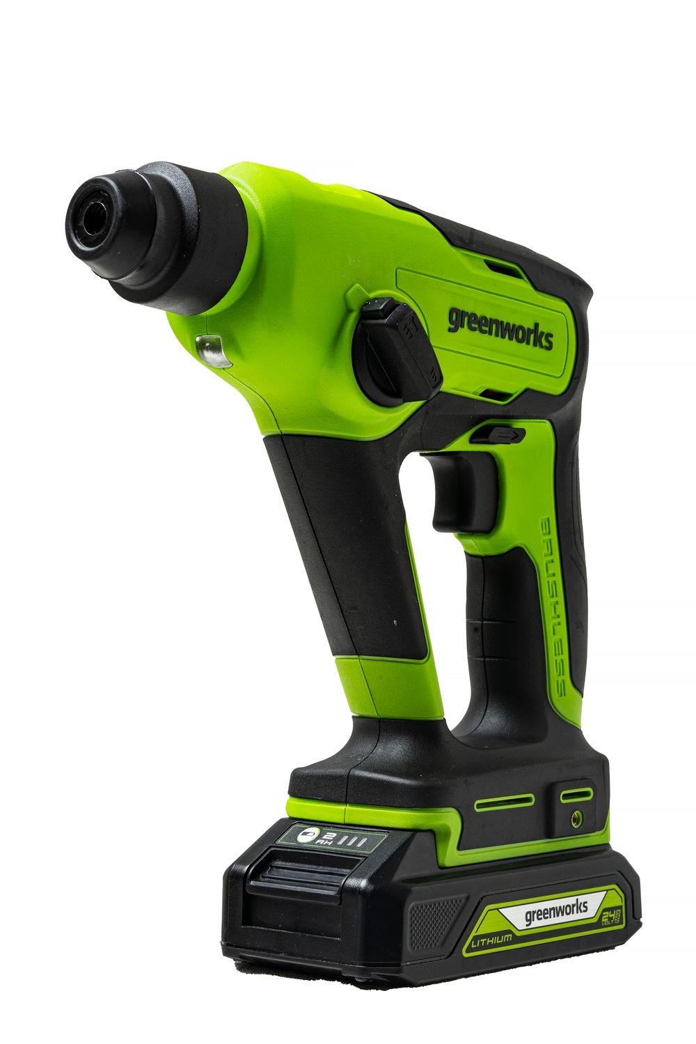 Аккумуляторный перфоратор Greenworks GD24SDS1,3803107, 24v, 1.2 Дж, без АКБ и ЗУ