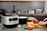 Yum Asia Рисоварка Yum Asia Bamboo Rice Cooker, 8 чашек, 1.5 л ( Anthracite Black)