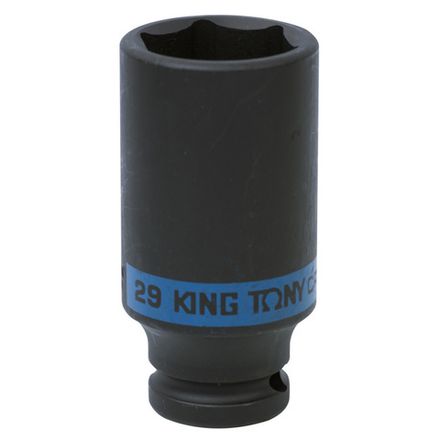 Цена на KING TONY (443529M) Головка торцевая ударная глубокая шестигранная 1/2", 29 мм