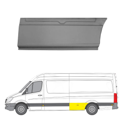Полуарка перед левая Mercedes Sprinter W906 2006-2019 long (Polcar)