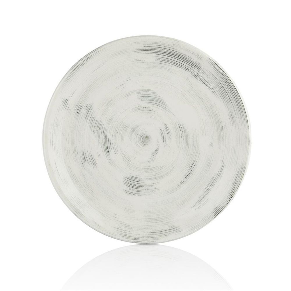 Тарелка d 25 см h2 см Falme Grey By Bone Innovation [6]