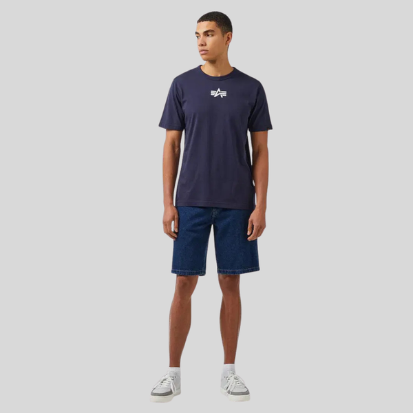 Футболка Alpha Industries Born Of Purpose Tee Replica Blue (Синий)