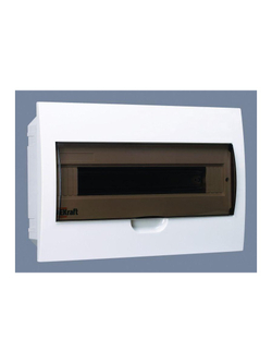 Корпус встраиваемый ЩРВ-П-18 25х40х10 18мод. IP41 пластик. DEKraft 31005DEK