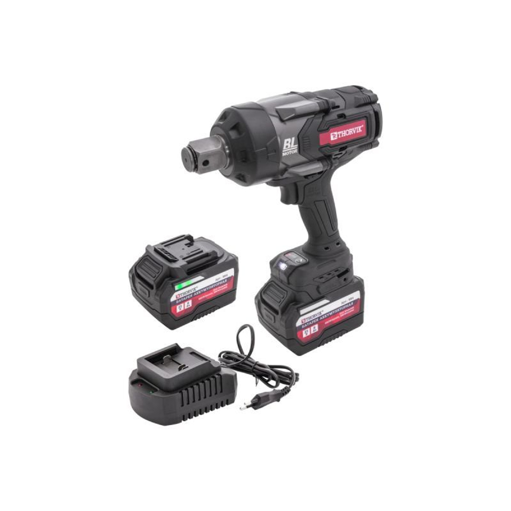 Гайковерт ударный аккумуляторный бесщёточный Thorvik BBIW342400 3/4"DR, 21В, 2400 Нм арт. BBIW342400