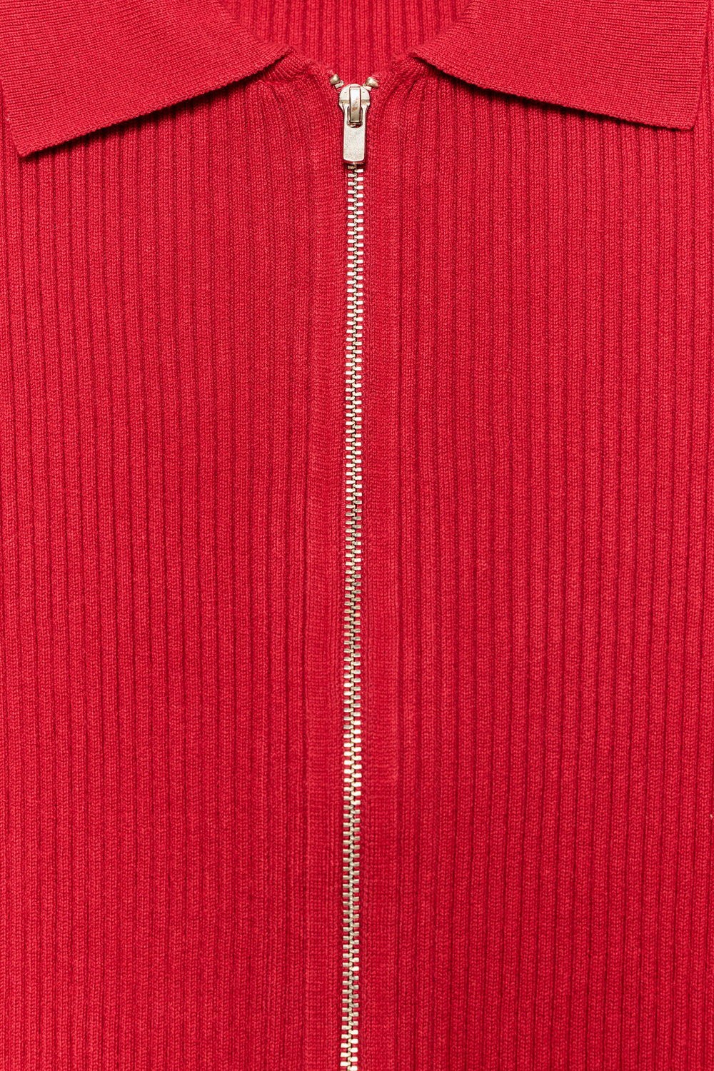 КАРДИГАН В РУБЧИК С КОРОТКИМ РУКАВОМ — ZARA