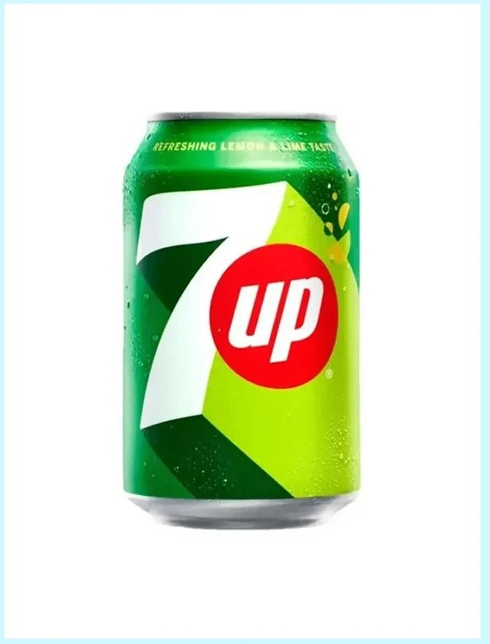 Напиток Seven Up б/а с/г, 330 мл, ж/б 24шт  ИРАК